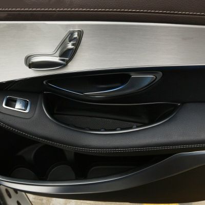 ถาดรองกล่องเก็บของกล่องเก็บของที่จับประตูภายในรถ Mercedes Benz C คลาส W205 X253 2015-2018