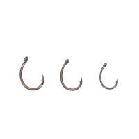 30pcs Stainless Steel Fishing Hooks Barbed White Strong Big Game Fish Tuna Bait Size