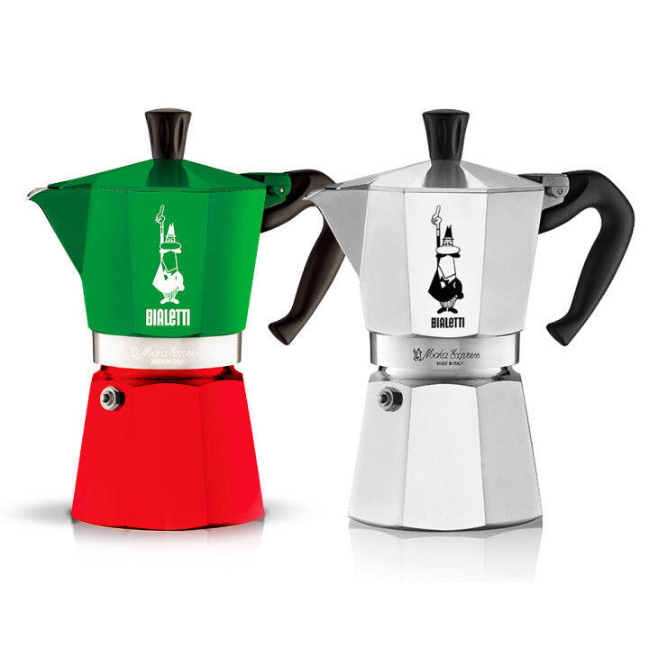Bialetti is more Italian than Betty Loh Ti Mocha Pot. Home cooking