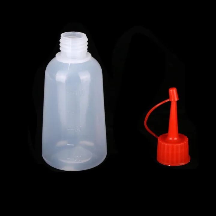 100ml-plastic-clear-tip-applicator-bottle-plastic-squeeze-bottle-with-tip-cap-for-crafts-art-glue-multi-purpose-refillable-empty