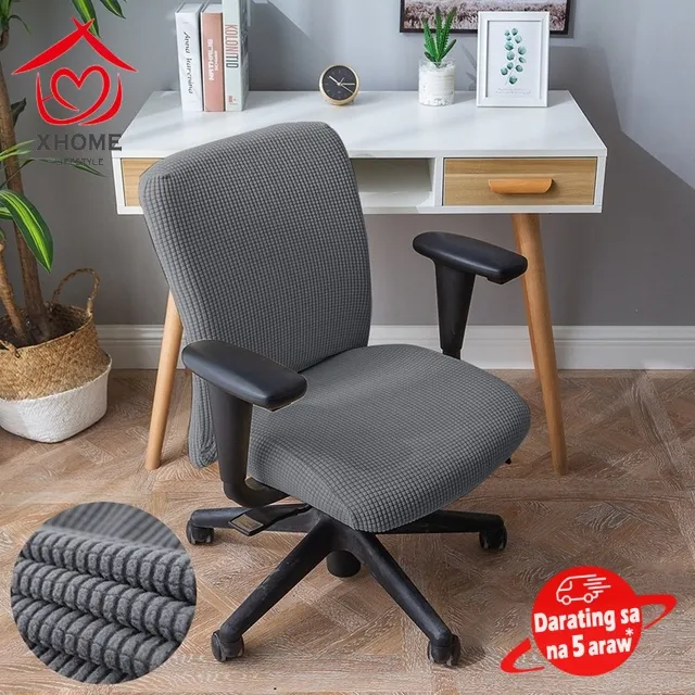 Xhome【PH +COD 】Office chair cover stretchable large elastic furniture