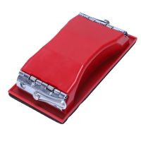 【CW】 Rectangle paper grit sandpaper hand sander red black