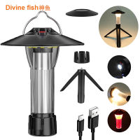 New outdoor lighthouse camping lantern home Lighting LED light camp ambience light with bracket top magnetic suction