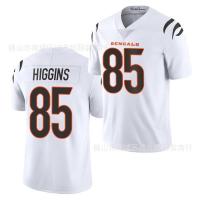 ✌✒ NFL Football Jersey Tigers 85 White Bengals Tee Higgins Jersey Dropshipping