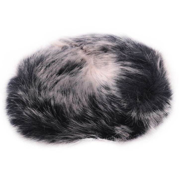 Microphone Furry Windscreen Mic Wind Cover Fur Filter As Foam Cover