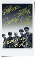 Sechs Kies autographed signed group photo collection 4*6 inches  freeshipping  052017  Photo Albums