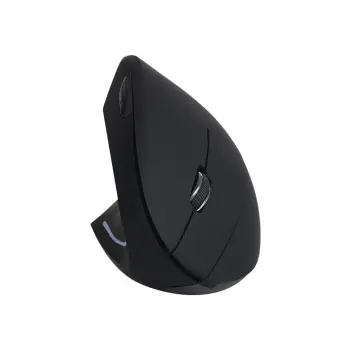 Ergonomic Wireless Mouse, Wireless Vertical Mouse 2.4GHz Optical Mice with  Adjustable DPI 800/1200/1600 for Small Hands,Black