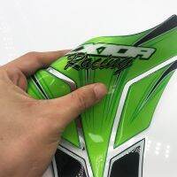 HOTnew สำหรับ Kawasaki ZX10R ZX 10R 2010-2015 2014 2013 2012ฝาครอบฝาปิดถังน้ำมันมันเชื้อเพลิงของรถมอเตอร์ไซค์สติกเกอร์ติดปลอกปกป้องเข่า