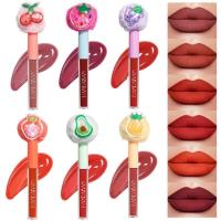 Women Matte Lipstick 2ml Non-stick Cup Lipstick Lip Stain Professional High-Pigmented Color Lip Stain Long-Lasting Beauty Cosmetics Lipsticks for Women Birthday Gifts gaudily