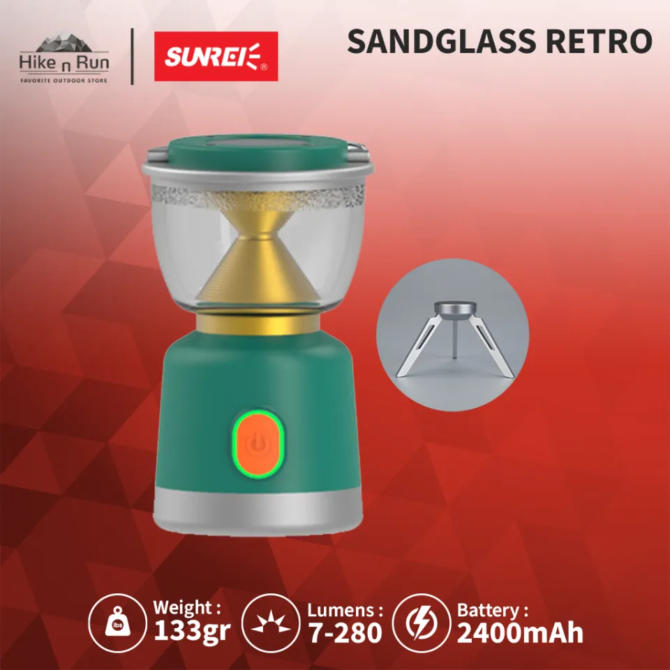 Sandglass LED Camping Lantern