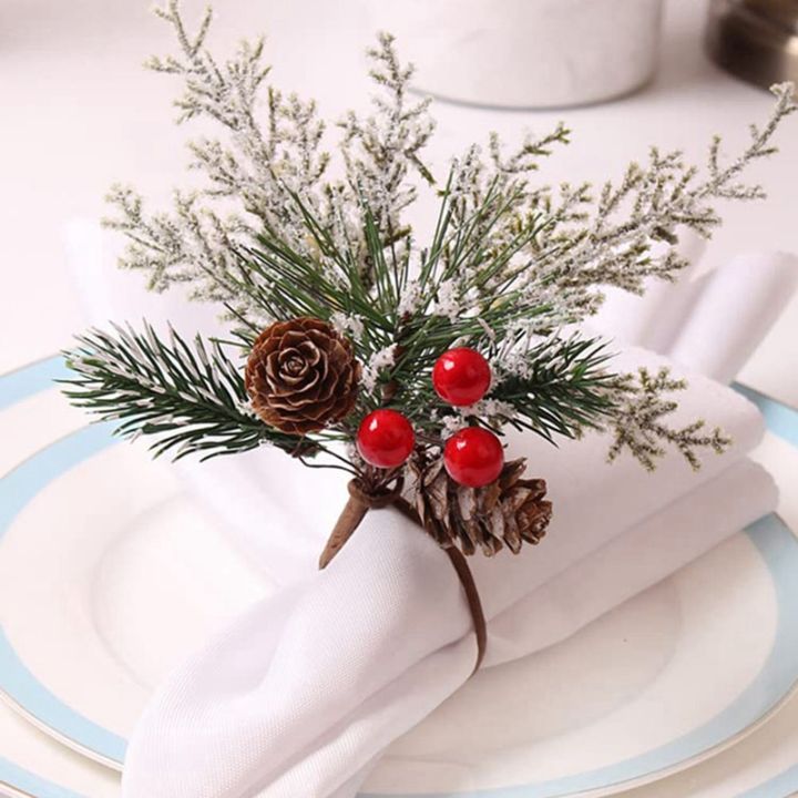 christmas-napkin-rings-set-of-12-napkin-holder-rings-with-artificial-pine-cones-branche-red-berry-decor