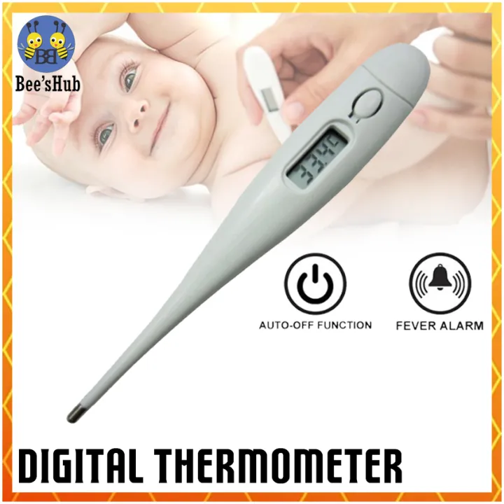 Digital Thermometer with Beeper LCD Display for Adults and Kids Lazada PH