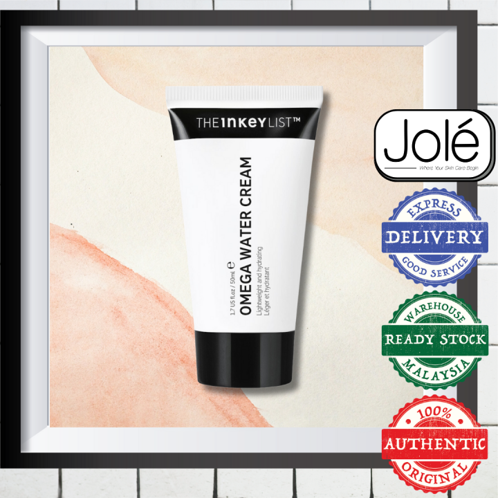 The Inkey List Omega Water Cream 50ml Lazada