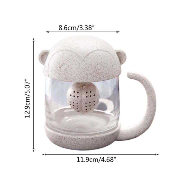 and-monkey-glass-cup-tea-mug-with-fish-tea-infuser-strainer-filter-perfect