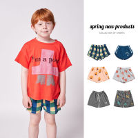 Boys Shorts 2022 Spring Summer New Childrens Shorts Cotton Printing Girls Denim Shorts Fashion Boy Shorts Childrens Clothing