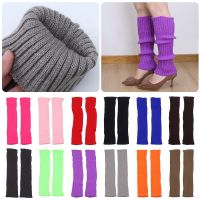 Color Lolita Dance Leg Protector Over The Knee Latin Ballet Stockings Knitted Leg Warmers Matching Pile Socks