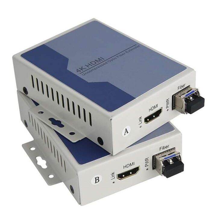 4K HDMI over fiber optic Singlemode HDMI KVM Extender over fiber optic