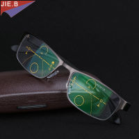 2019 Smart Zoom Asymptotically Multi-focal Progressive Reading Glasses High Quality Presbyopia Hyperopia Bifocal Eyeglasses