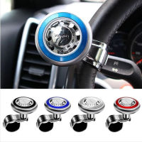 【CW】Car Accessories Turning Steering Wheel Spinner Knob Rotation Metal Bearing Power Handle Ball Shaped Booster Universal Fit Black