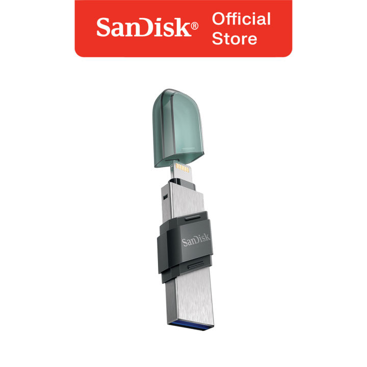 SanDisk iXpand Flip 256GB 2-in-1 Flash Drive with Lightning