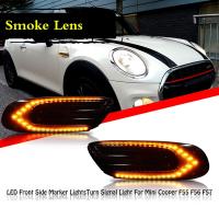 2X Amber LED Dynamic Side Marker Light Repeater Indicator Turn Signal Lamp for 2014-2020 F55 F56 F57