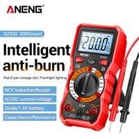 【LZ】۩☎  ANENG-SZ302 Multímetro Digital Profissional Detector NCV Testador de Resistência Ohm Amperímetro Capacitância Medidor AC DC