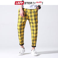 CWLAPPSTER-เยาวชนชายกางเกงลายสก๊อต Streetwear 2022 Harajuku เกาหลีแฟชั่นฤดูใบไม้ร่วง Joggers กางเกง Sweatpants Man 5สี Harem กางเกง