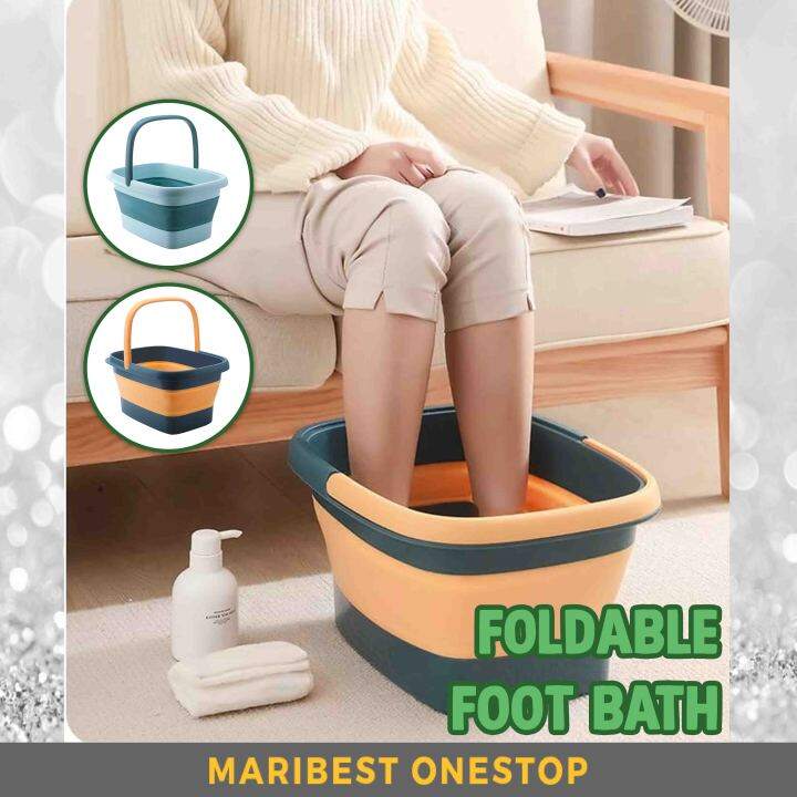 Foldable Foot Bath Foot Massage Soaking Bucket Spa Foot Bath Tub Foot