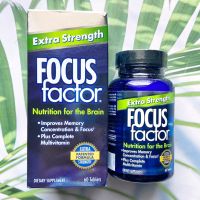 อาหารเสริมสมองสำหรับหน่วยความจำ Extra Strength Nutrition for the Brain 60 or 120 Tablet (Focus Factor®)