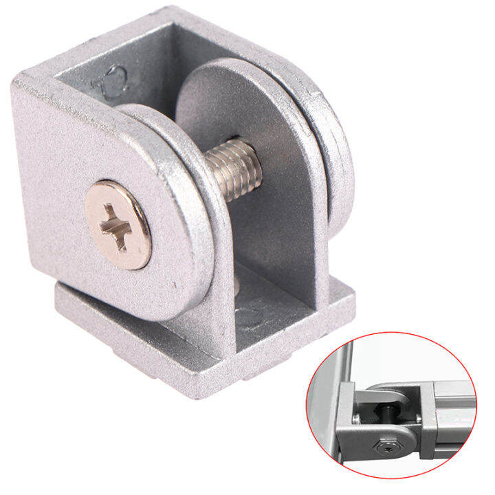 LngBo Zinc Alloy Flexible Hinge Pivot Joint Connector For Aluminum