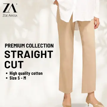 Straight Cut Pants HANNA  Muslimah Fashion