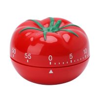 Tomato Timer Kitchen Cooking Reminder Alarm Clock Creative Cute Countdown Mechanical Durable Clockwork Gadgets Craft Ornaments