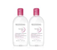 Bioderma Sensibio H2O ไบโอเดอร์มา เซ็นซิบิโอ เอชทูโอ สูตรผิวแพ้ ระคายง่าย สีชมพู [ แพ็คคู่คุ้มสุด ]