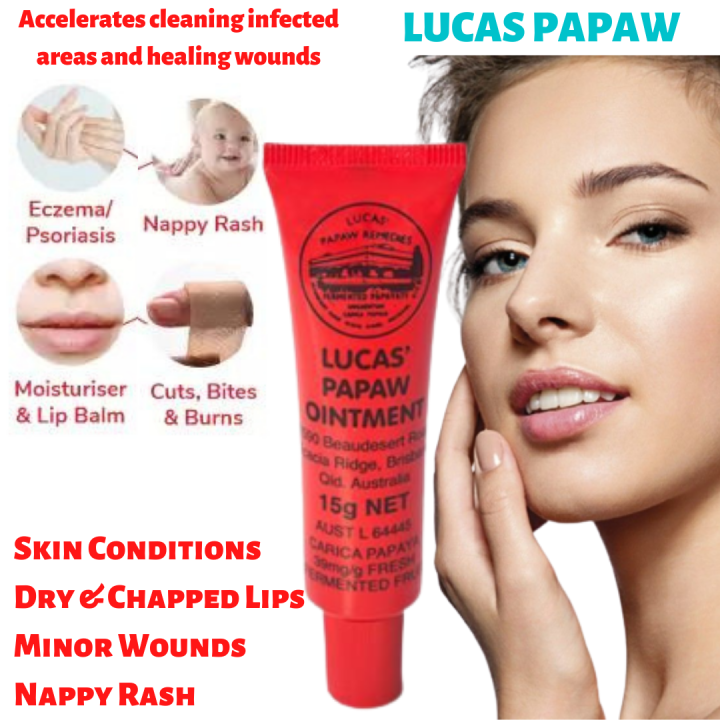 LUCAS PAPAW OINTMENT From Australia Used for Minor Burns & Scalds ...