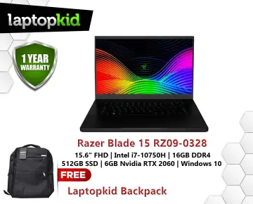 Razer Blade 15 Gaming Laptop 2019: Intel Core i7-9750H 6 Core, NVIDIA  GeForce RTX 2060, 15.6 FHD 1080p 144Hz, 16GB RAM, 512GB SSD, CNC Aluminum