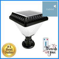 ไฟหัวเสา SOLAR PHILIPS BGC010 LED3/730 S GATE 2.1 วัตต์ WARM WHITE สีดำSOLAR POST-MOUNTED LAMP PHILIPS BGC010 LED3/730 S GATE 2.1W WARM WHITE BLACK **คุณภาพดี**