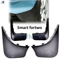 บังโคลนสำหรับสมาร์ท Fortwo Coupe แปลงสภาพ A451 C451 2008-2014ด้านหน้าบังโคลนหลังโคลนพนังสาดยาม2009 2010 2011 2012 13