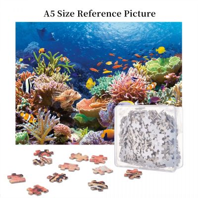 Korallenriff Wooden Jigsaw Puzzle 500 Pieces Educational Toy Painting Art Decor Decompression toys 500pcs