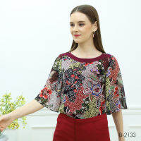 MIKIKO Blouse MI-B2133 แขนยาว IGPU21-7