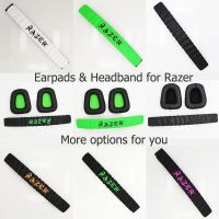 High Quality Soft Ear Pads Cushion Cover Earpads Earmuffs With Headband for Razer Electra Gaming Headphone