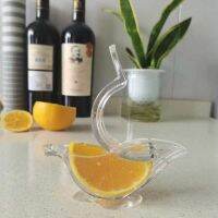 Lemon Manual Juicer Press Squeeze Fruit Mini Manual Juicer Bird Shape Transparent Portable For Orange Kitchen Home Slip Tool