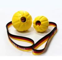 【YF】∏  Dog Training Interactive Bite-resistant Rubber With Rope Elastic Big Molar