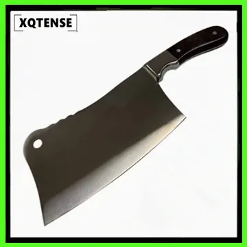 Meat Cleaver Stainless Steel Heavy Duty Chef Knives Butcher Big Bone  Chopper 5mm