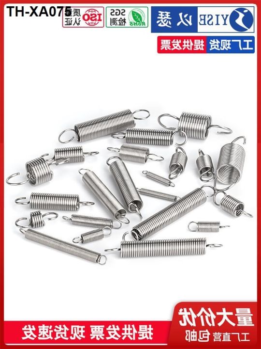 304-stainless-steel-tension-spring-tension-hook-short-small-tension-spring-tension-spring-spring-spring-oven-of-customization