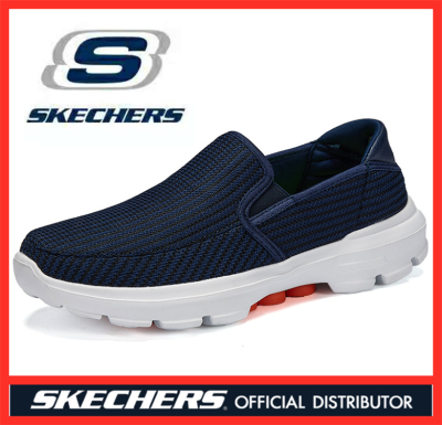 SKECHERS_Gowalk 5-รองเท้าผู้ชายรองเท้าลำลองผู้ชายรองเท้ากีฬาผู้ชายรองเท้ารองเท้าเดินสำหรับผู้ชายกากี