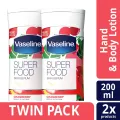 Vaseline Superfood Skin Serum Cranberry 200ml - Paket isi 2. 