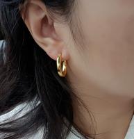 substore.th/ shu earring/ silver925/gold14k/ ต่างหูห่วง