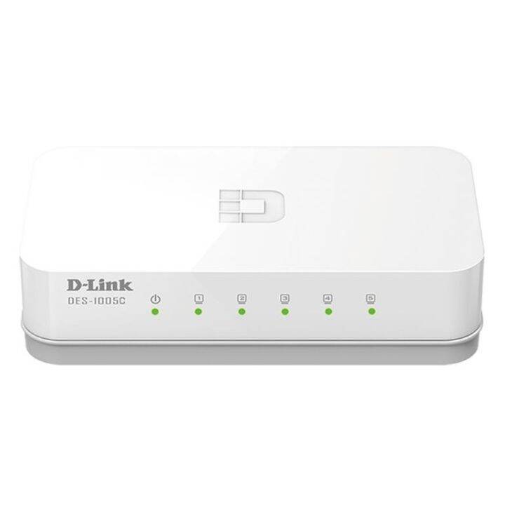 SWITCH & ROUTER DLINK, UNMANAGED SWITCH 5PORT Lazada.co.th
