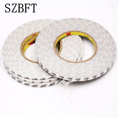 SZBFT White Super Slim &amp; Thin 2mm *50m Double Sided Adhesive Tape for Mobile Phone Touch Screen/LCD/Display Glass Adhesives  Tape