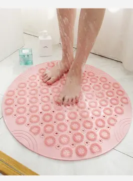 Square Non-slip Bathmat With Suction Cups, Anti-fall, , Shower Room Massage  Floor Mat For Bathroom